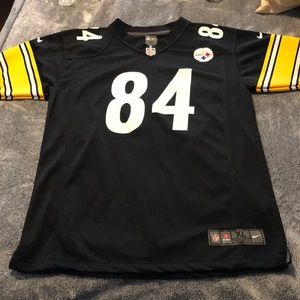 Youth XL 18-20 Steelers Brown #84
football jersey